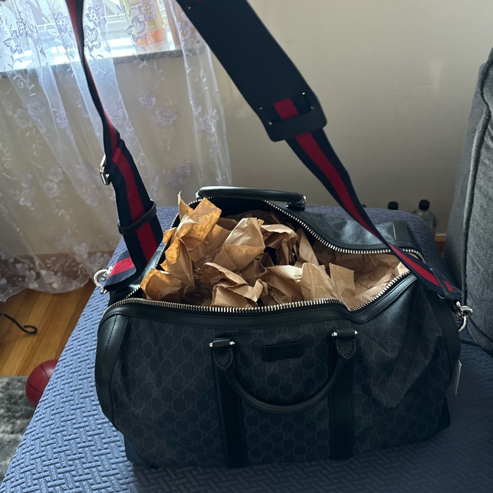 Gucci duffle bag